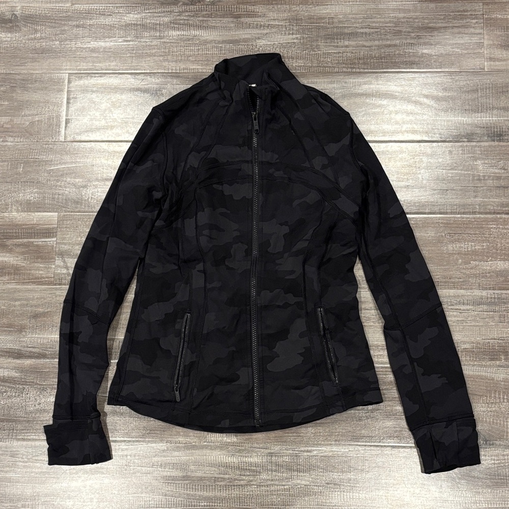 Lululemon Define Black Camo Jacket